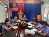 VKSND huyện Chư Prông tổ chức kiểm tra chéo giữa các bộ phận nghiệp vụ