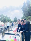 Viện KSND thị xã An Khê dâng hương, dâng hoa và viếng Nghĩa Trang liệt sĩ dịp Tết Nguyên đán Quý Mão 2023