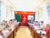 Viện KSND huyện Chư Pưh thông qua dự thảo Kết luận trực tiếp kiểm sát đột xuất trong công tác kiểm sát THADS tại Chi cục THADS huyện