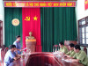 Trực tiếp kiểm sát việc tiếp nhận, giải quyết nguồn tin về tội phạm tại Hạt kiểm lâm huyện Kông Chro