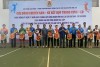Công đoàn Viện KSND huyện Đức Cơ tham gia giải bóng chuyền nam nữ kết hợp