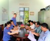 Viện KSND huyện Đak Pơ trực tiếp kiểm sát tại UBND xã Phú An