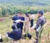 Viện KSND huyện Kbang tham gia Kiểm sát việc cưỡng chế, kê biên quyền sử dụng đất trong thi hành án dân sự